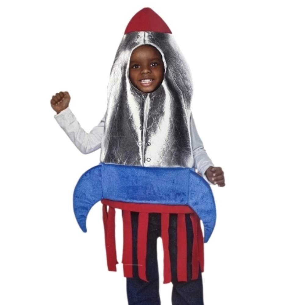 Target Rocket Costume Silver and Blue